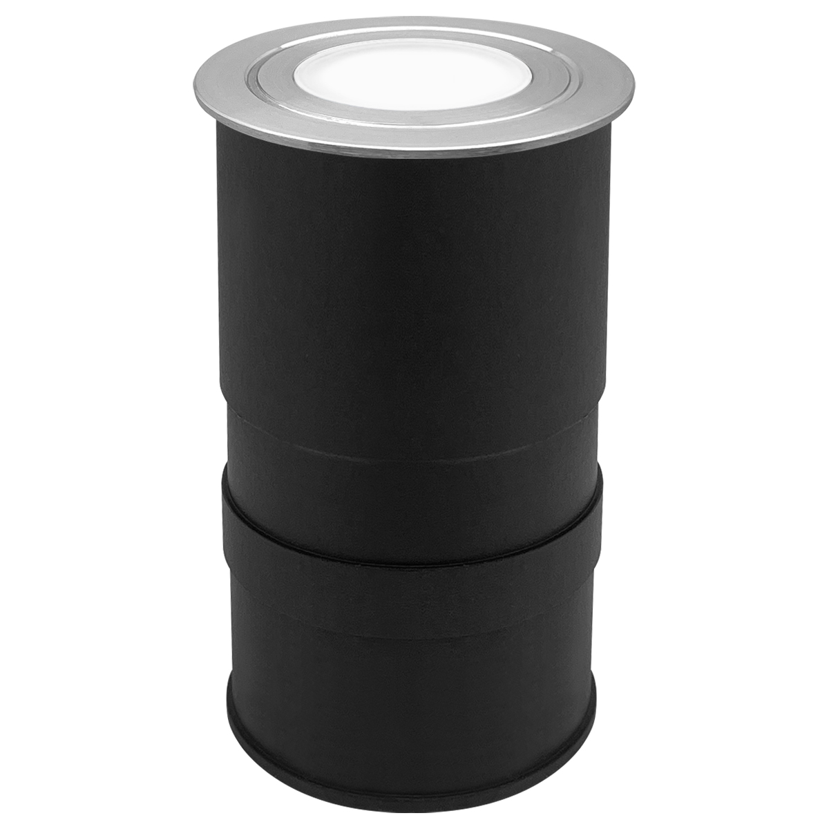 1.5W LED Ground Light Brushed Chrome IP67 Cool White 6500K GL13CW