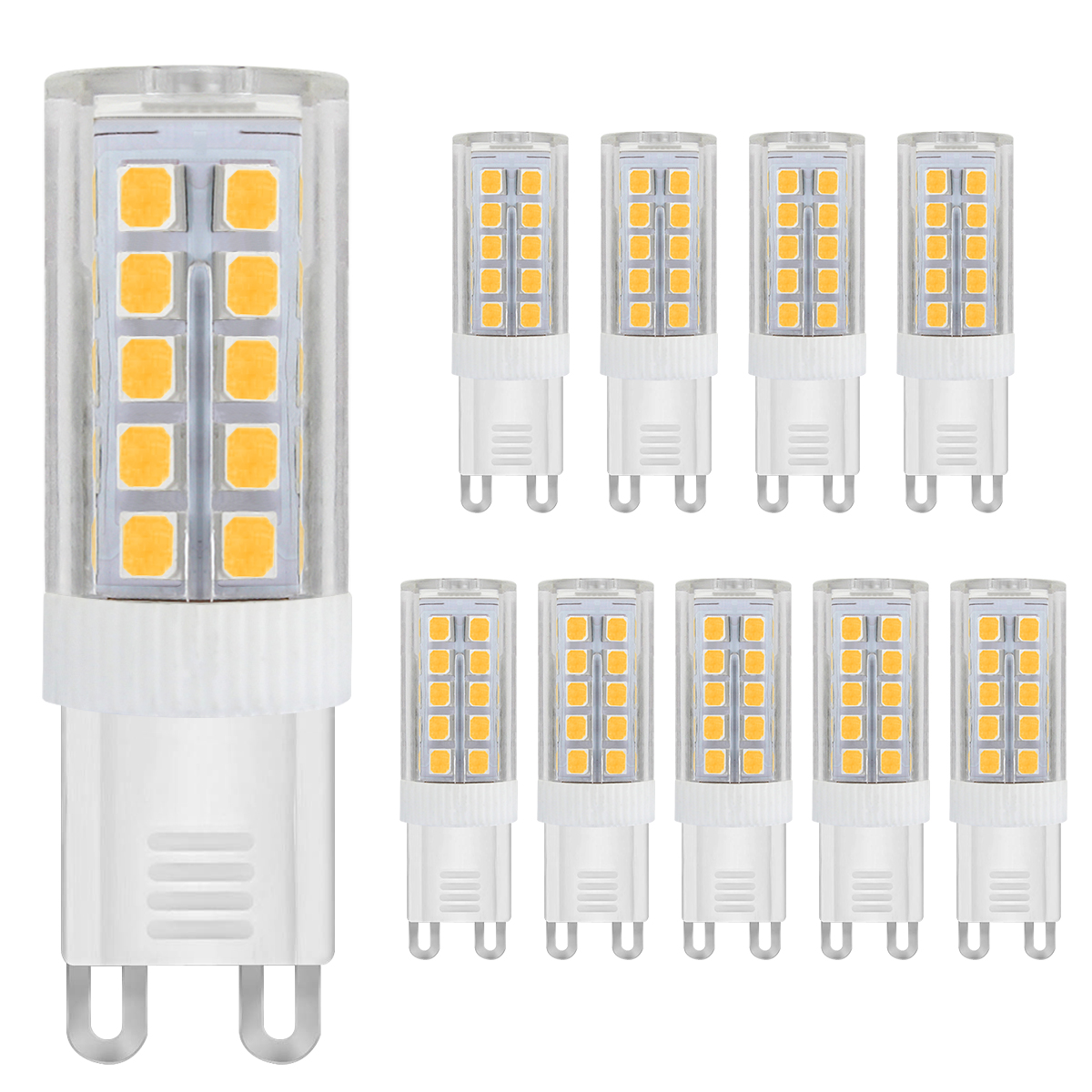 KOOSREEL G9 Halogen Light Bulbs, 40W 230V 10 Packs Clear Capsule 2 - View #13